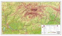 Školská mapa Slovensko 1 : 1 000 000